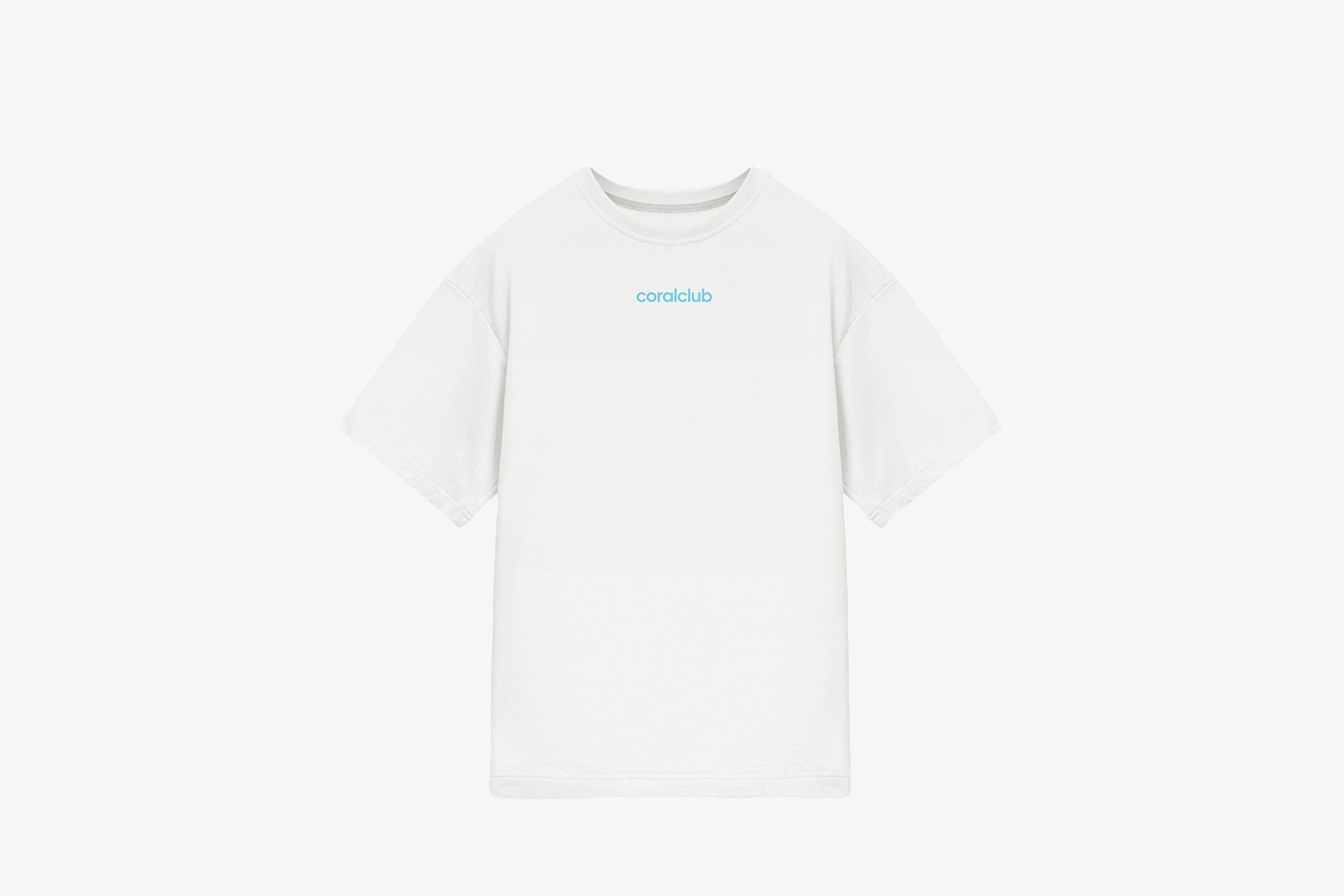 Oversized T-shirt, ivory white